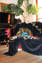 Load image into Gallery viewer, VW Type 1 Bus Fleece Blanket - Samba & Beetle